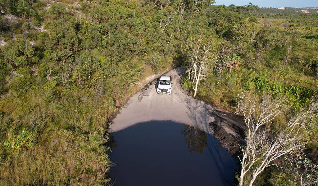 Water Crossings Eddies Camp